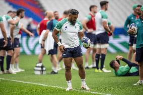 RWC - Ireland Team Training Session