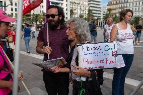 Nationwide Better Wages Protests - Toulon