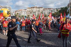 Nationwide Better Wages Protests - Toulon