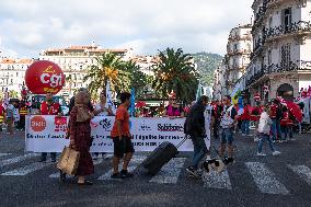 Nationwide Better Wages Protests - Toulon