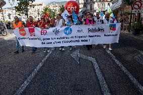 Nationwide Better Wages Protests - Toulon