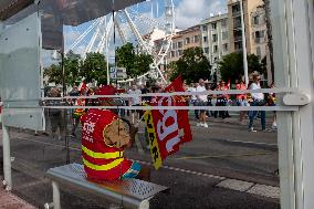 Nationwide Better Wages Protests - Toulon