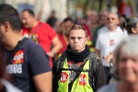 Nationwide Better Wages Protests - Toulon