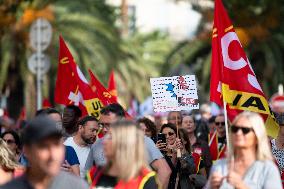 Nationwide Better Wages Protests - Toulon