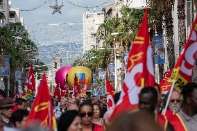 Nationwide Better Wages Protests - Toulon