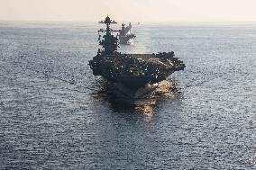 US Sending Largest Warship To Middle East