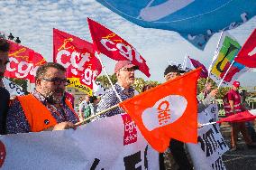 Inter-Union Strike And Mobilization For Wages - Toulouse