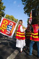 Inter-Union Strike And Mobilization For Wages - Toulouse