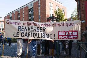 Inter-Union Strike And Mobilization For Wages - Toulouse