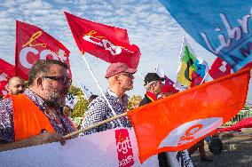 Inter-Union Strike And Mobilization For Wages - Toulouse