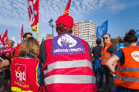 Inter-Union Strike And Mobilization For Wages - Toulouse