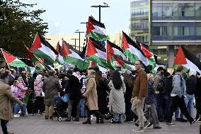 ISRAEL - PALESTINIAN - CONFLICT - PROTEST