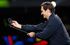(SP)CHINA-SHANGHAI-TENNIS-ATP TOUR-SHANGHAI MASTERS-ROGER FEDERER(CN)