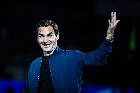 Roger Federer Attends The Federer Super Best Friends Night at the ATP1000 Shanghai Masters