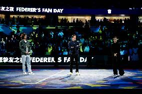 Roger Federer Attends The Federer Super Best Friends Night at the ATP1000 Shanghai Masters