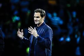 Roger Federer Attends The Federer Super Best Friends Night at the ATP1000 Shanghai Masters