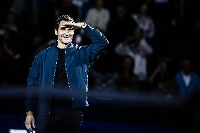 Roger Federer Attends The Federer Super Best Friends Night at the ATP1000 Shanghai Masters