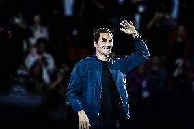 Roger Federer Attends The Federer Super Best Friends Night at the ATP1000 Shanghai Masters