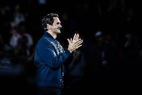 Roger Federer Attends The Federer Super Best Friends Night at the ATP1000 Shanghai Masters