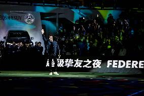 Roger Federer Attends The Federer Super Best Friends Night at the ATP1000 Shanghai Masters