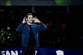 Roger Federer Attends The Federer Super Best Friends Night at the ATP1000 Shanghai Masters