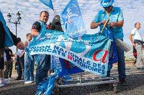 Inter-Union Strike And Mobilization For Wages - Toulouse