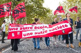 Inter-Union Strike And Mobilization For Wages - Toulouse