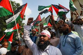 Pro Palestine Rally In Dhaka, Bangladesh