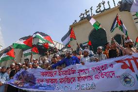 Pro Palestine Rally In Dhaka, Bangladesh