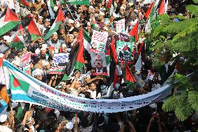 Pro Palestine Rally In Dhaka, Bangladesh