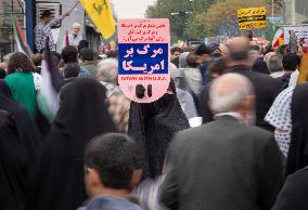 Anti-Israel Rally In Iran