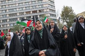 Anti-Israel Rally In Iran