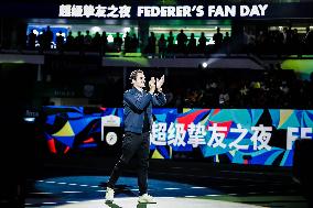 Roger Federer Attends The Federer Super Best Friends Night at the ATP1000 Shanghai Masters