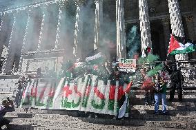 Inter-Union Strike And Mobilization For Wages - Lyon