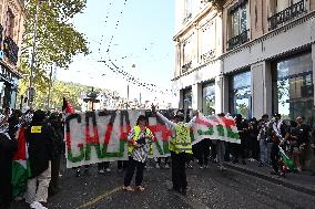 Inter-Union Strike And Mobilization For Wages - Lyon