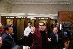 George Santos Outburst In Halls Of Congress