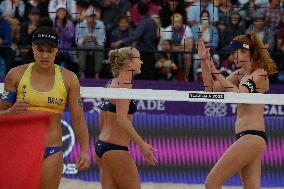 Beach Volleyball World Championship Women’s Quarterfinals USA Vs Brazil