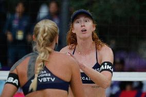 Beach Volleyball World Championship Women’s Quarterfinals USA Vs Brazil