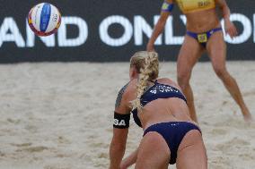 Beach Volleyball World Championship Women’s Quarterfinals USA Vs Brazil