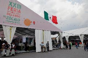 XXVIII International Book Fair In The Zócalo Of Mexico City