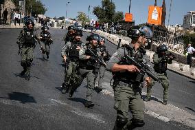 MIDEAST-JERUSALEM-JUMMAH-SECURITY