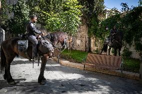 MIDEAST-JERUSALEM-JUMMAH-SECURITY