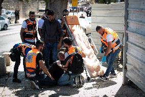 MIDEAST-JERUSALEM-JUMMAH-SECURITY