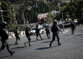 MIDEAST-JERUSALEM-JUMMAH-SECURITY