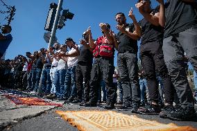 MIDEAST-JERUSALEM-JUMMAH-SECURITY