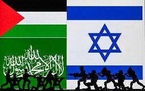 2023 Israel–Hamas War - Stock Pictures