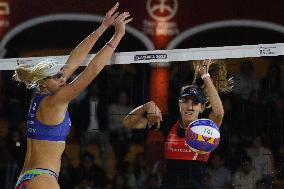 Beach Volleyball World Championship Women’s Quarterfinals USA Vs Switzerland