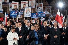 Eurosceptic Ruling Party Rallies On Last Day Before Polish Elections