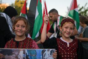 Pro Palestine Rally In Athens, Greece