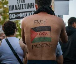 Pro Palestine Rally In Athens, Greece